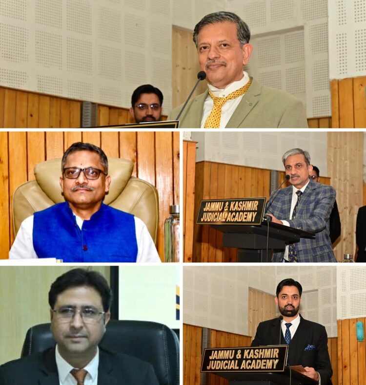 40-Hours Role Play Training Programme on Mediation Concludes at J&K Judicial Academy
