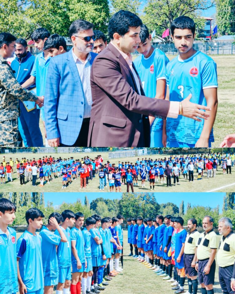 Baramulla Kicks Off UT-Level U-17 Football Showdown