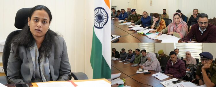 DC Ganderbal reviews Road Safety Measures