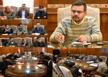 DC Kulgam reviews arrangements for Janjatiya Gaurav Diwas Celebrations under DAJGUA