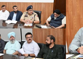Div Com Jammu reviews arrangements for Annual Darbar Move; Stresses Inter-Departmental Coordination, Traffic Management