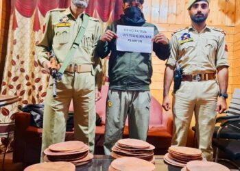 Baramulla Police Recover 100 Kg Stolen Copper Sheets in Kreeri Theft Case