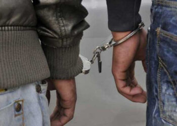 Two arrested in Arnia drone-dropping case; pistol, heroin and opium recovered
