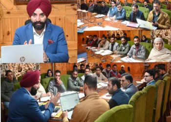 DDC Shopian Reviews performances of Jal Shakti & Irrigation Department