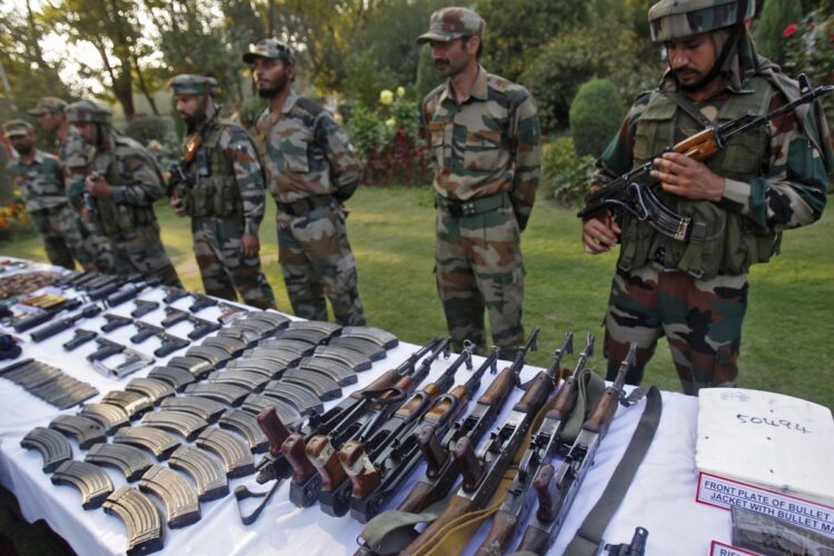 Police recover arms cache, explosives in Sopore